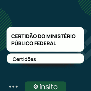 Certidão do Ministério Público Federal